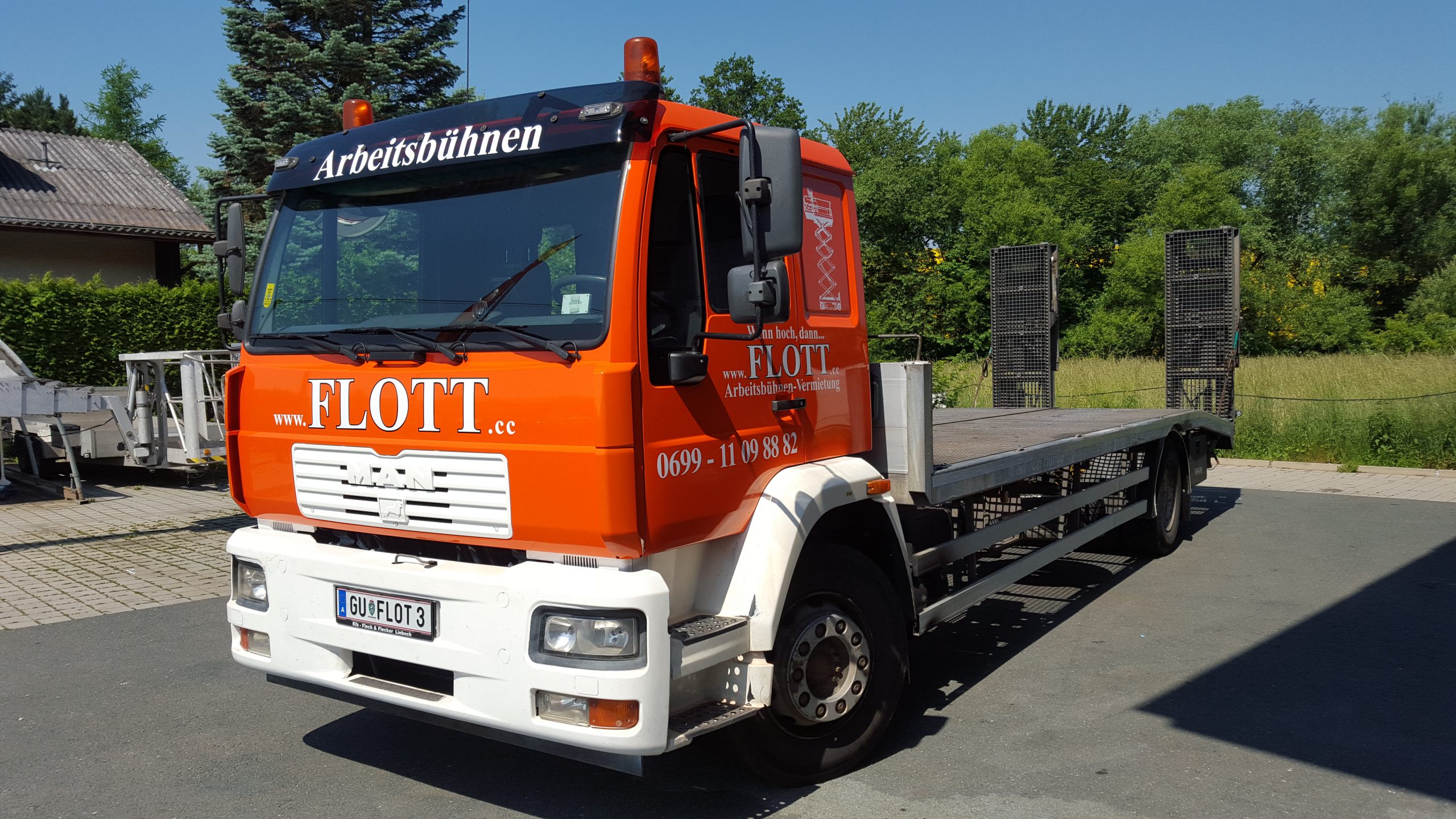 FLOTT Arbeitsbühnen - Vermietung